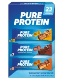 Pure Protein Bars Chocolate Variety Pack, 20-21g Protein, 23 ct.