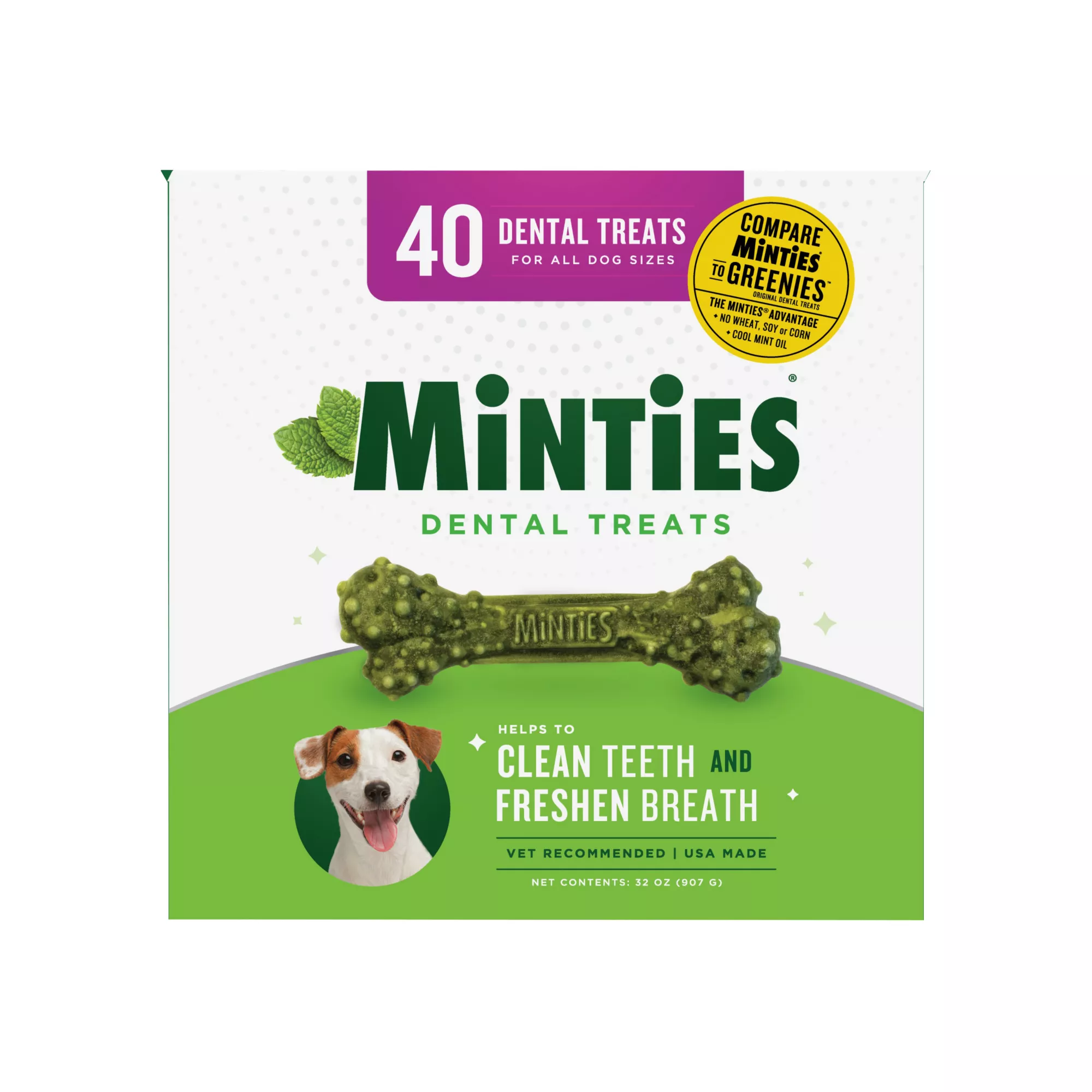 Minties Dental Treats, 40 ct.