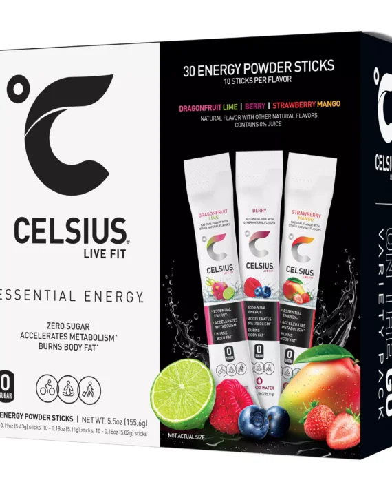 Celsius On-the-Go Energy Powder Sticks, 30 ct.